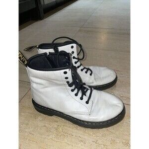 Dr Marten zavala J Boots White Women US Size‎ 5 AW004